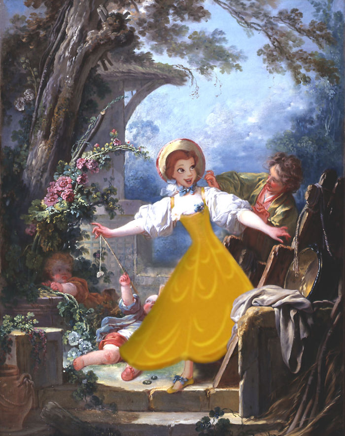 Blind Man's Bluff By Jean-honoré Fragonard