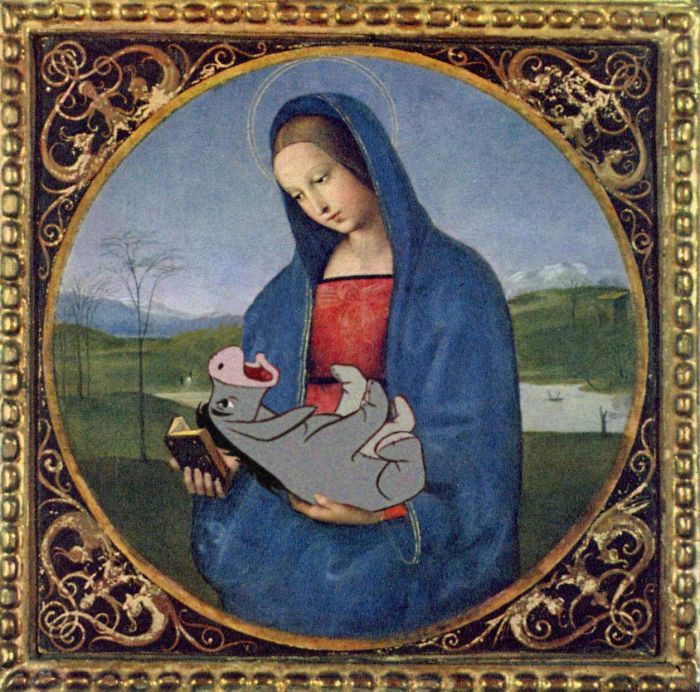 Madonna Conestabile By Raphael Santi