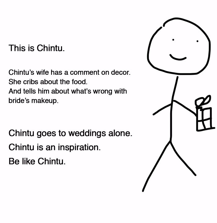 Indian Bill At Weddings.