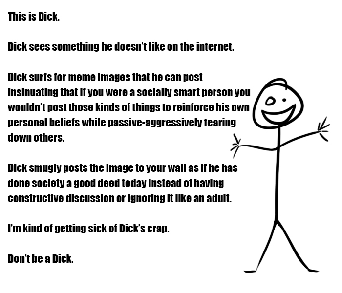 Don't Be A Dick