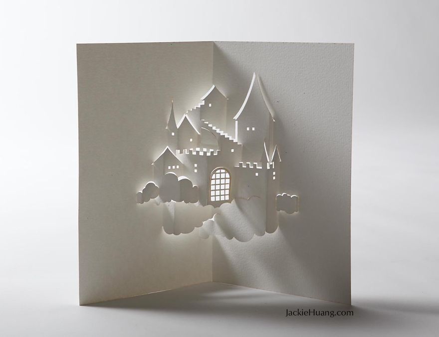 Artist Makes Disney Characters From Layers Of Paper