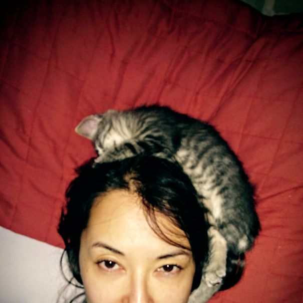 Kira Passed Out After So Much Playing...