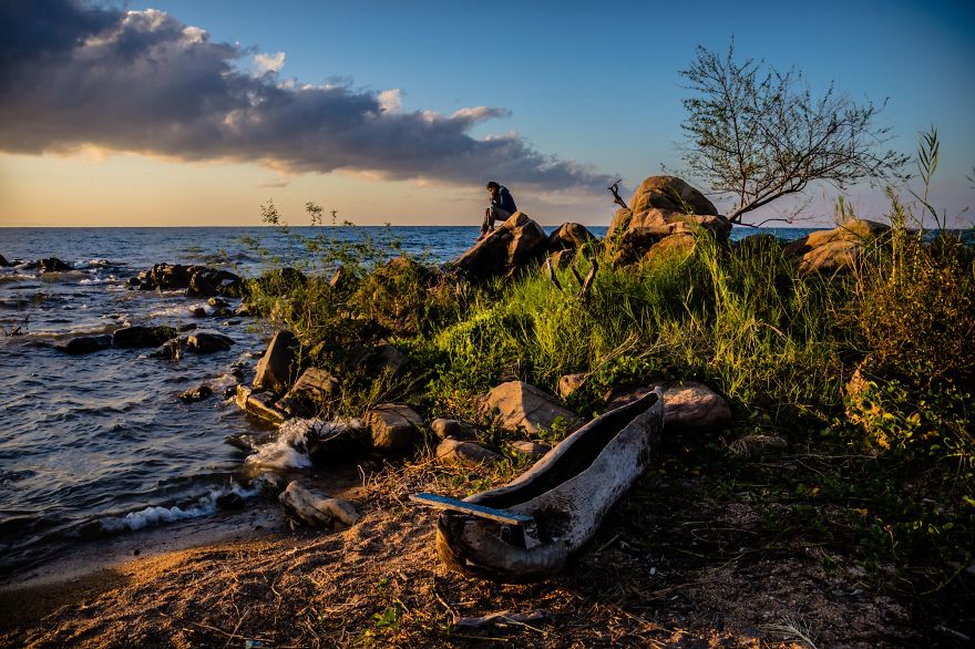 Malawian Dugout Canoe
