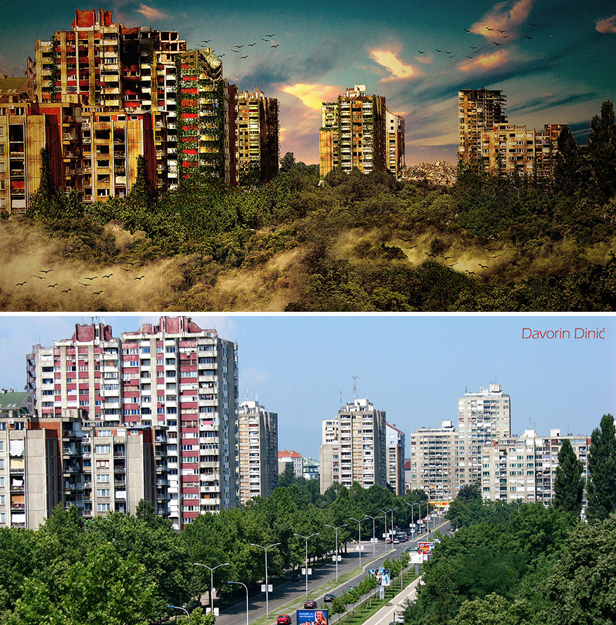 Post-apocalyptic Town