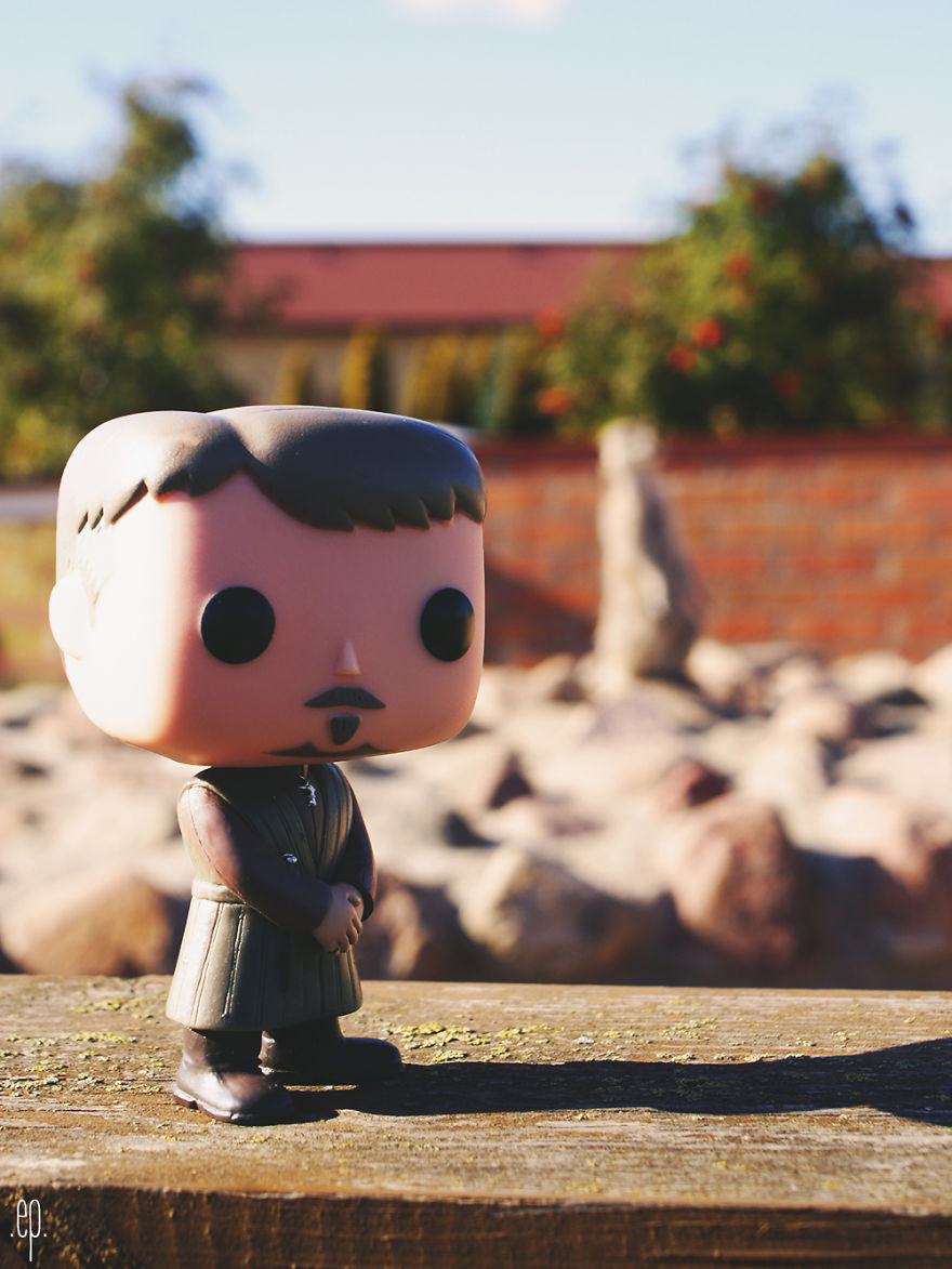 I Bought Petyr Baelish Pop! And Decided To Take Him With Me Whenever I Go On An Adventure.