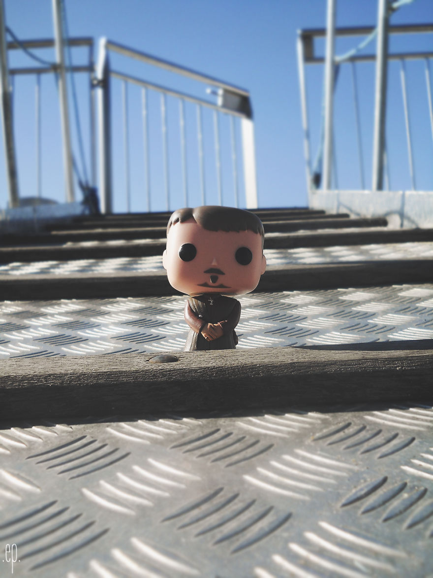 I Bought Petyr Baelish Pop! And Decided To Take Him With Me Whenever I Go On An Adventure.