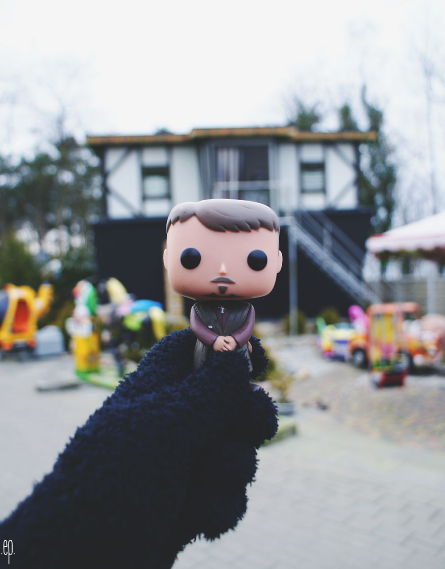 I Bought Petyr Baelish Pop! And Decided To Take Him With Me Whenever I Go On An Adventure.