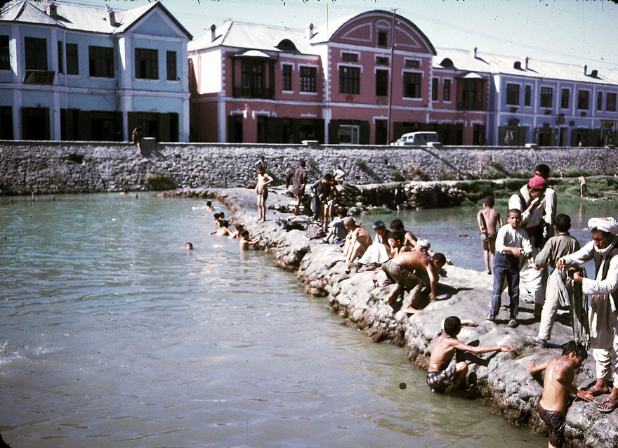 Swimming In The Kabul River
