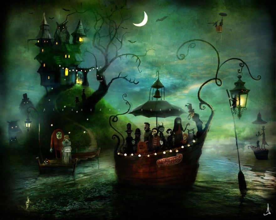 Fairytale-Like Illustrations By Swedish Artist Alexander Jansson