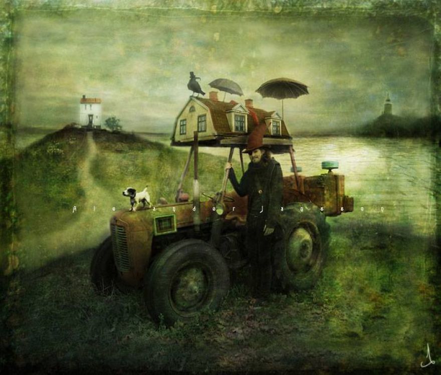 Fairytale-Like Illustrations By Swedish Artist Alexander Jansson