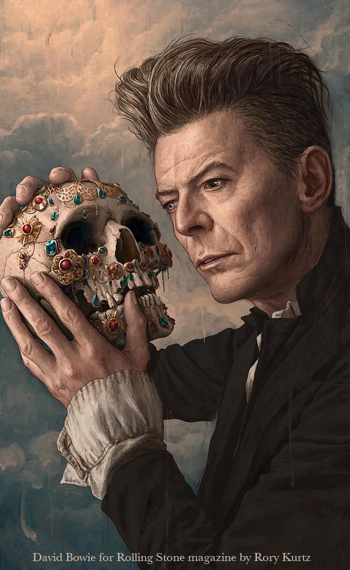 David Bowie "blackstar" By Rory Kurtz