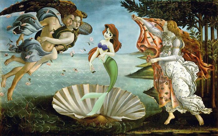 The Birth Of Venus By Botticelli