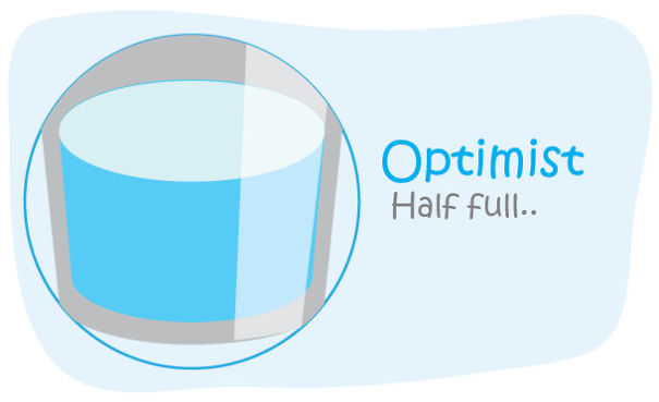 Different Perspectives Based On One Glass