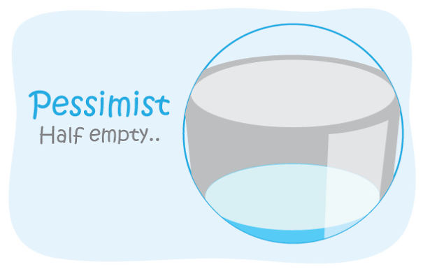 Different Perspectives Based On One Glass