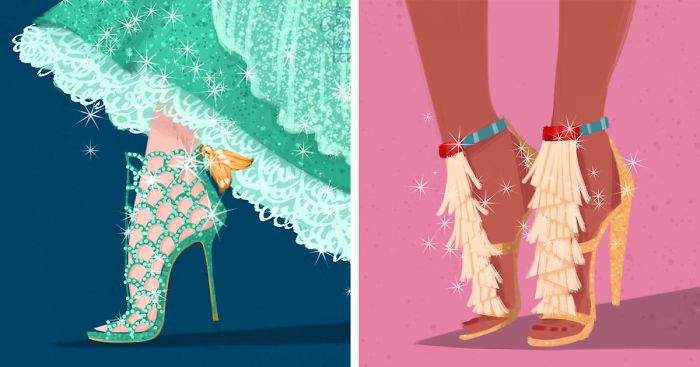 If Disney Ladies Wore Designer Shoes