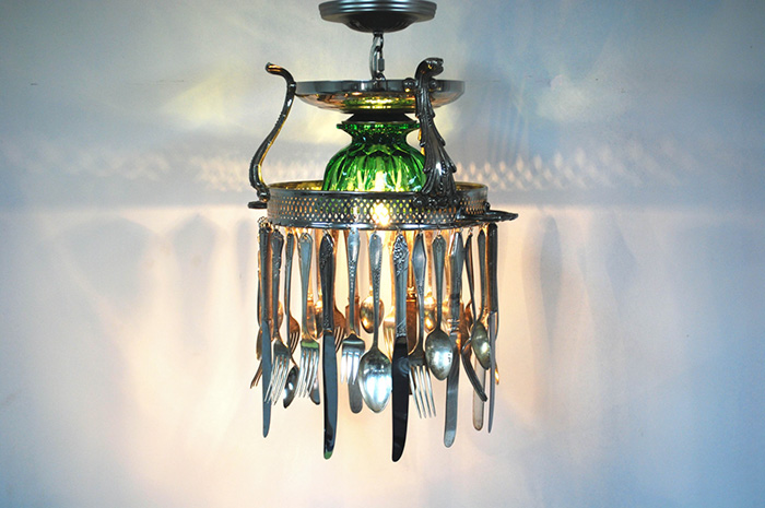 Silverware Chandelier