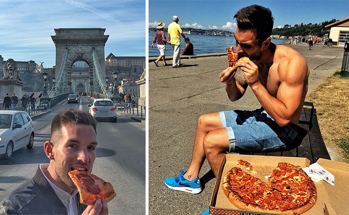 Living The Dream: This Guy Travels The World Eating Pizza