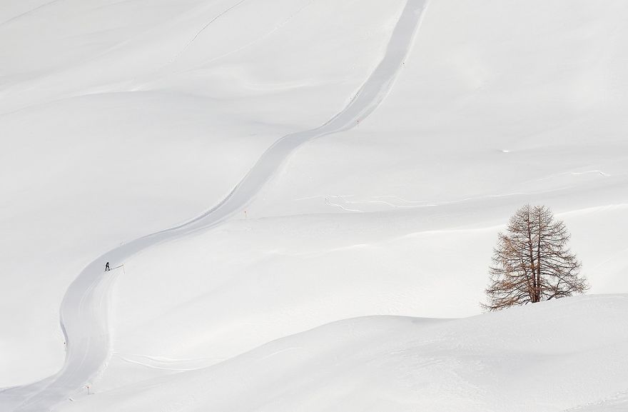 The Beauty Of Winter Captured In Minimalist Pictures