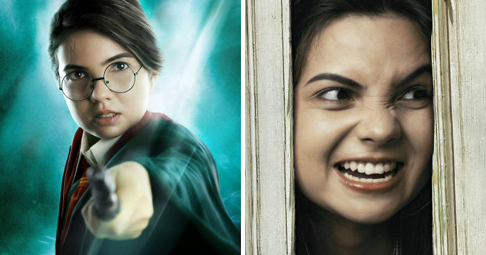 I Recreated 11 Movie Posters With A Girl Posing For Her Birthday