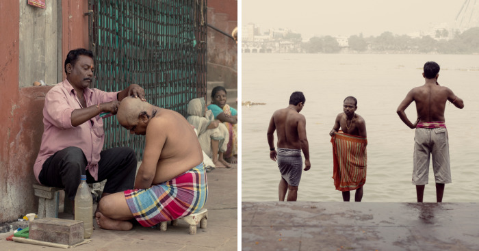 I Photographed People Bathing In The Ganges