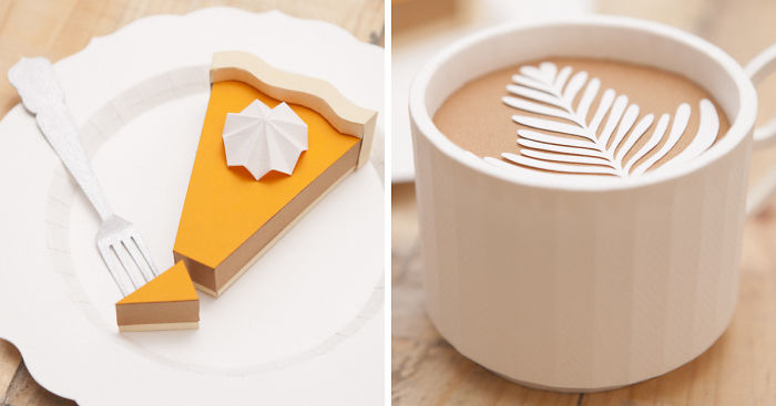 I Make Foods Out Of Paper