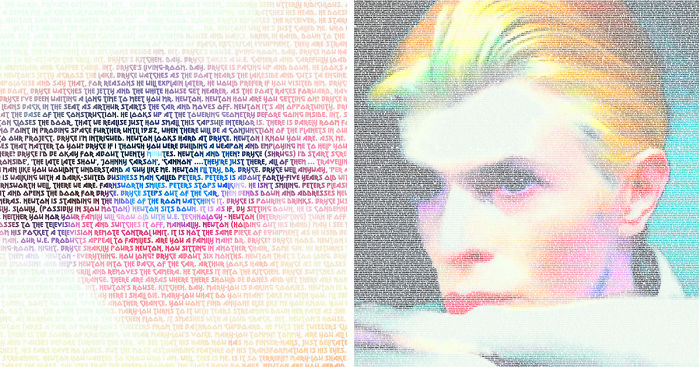 I Used 20,961 Words To Create A Typographic Portrait Of David Bowie