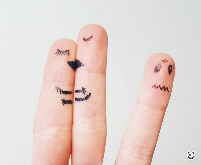 Happy Couple And Their Friend