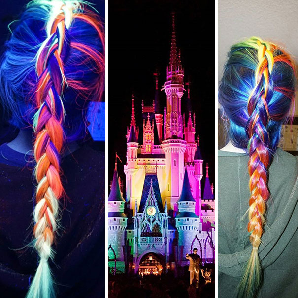 Glowing Hair