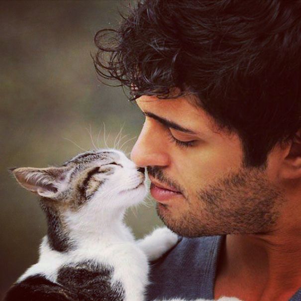 Hot Dudes With Kittens