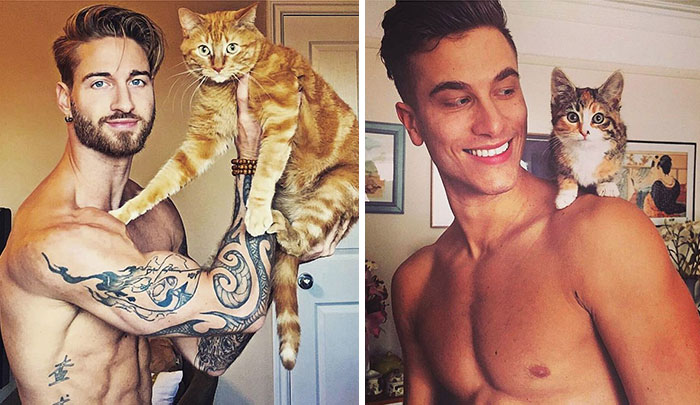 Hot Dudes With Kittens Instagram Is What You Need Right Meow