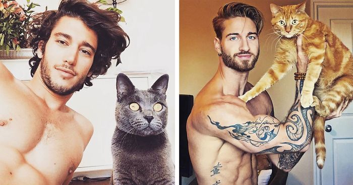 Hot Dudes With Kittens Instagram Is What You Need Right Meow