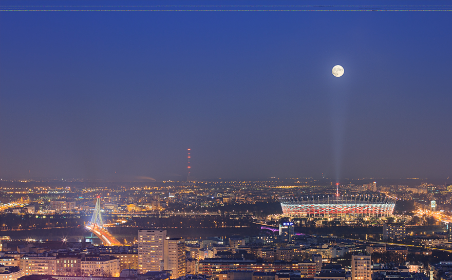Hunting For The Moon In Warsaw