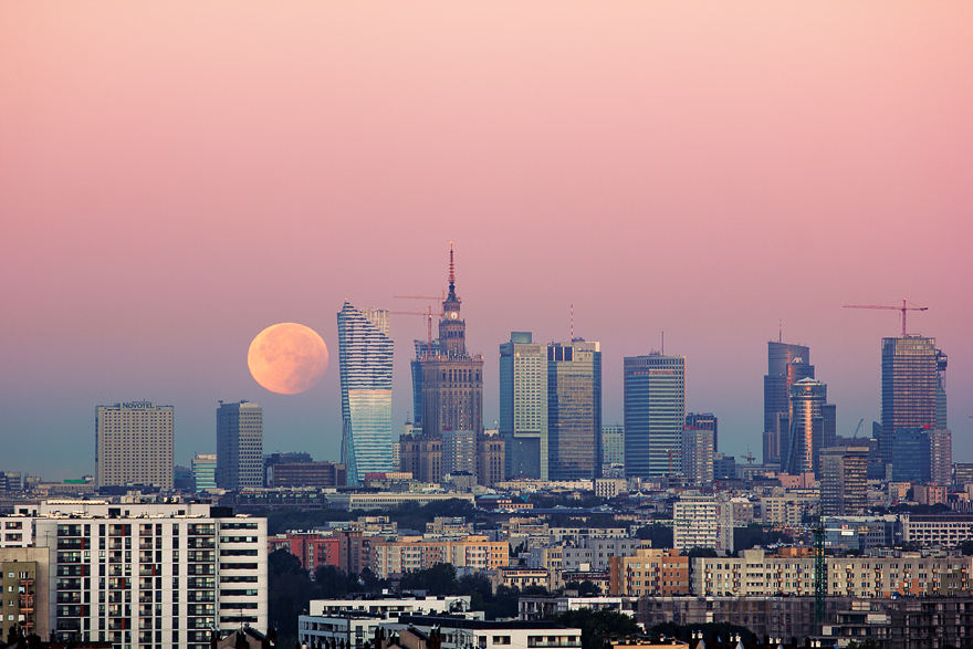 Hunting For The Moon In Warsaw
