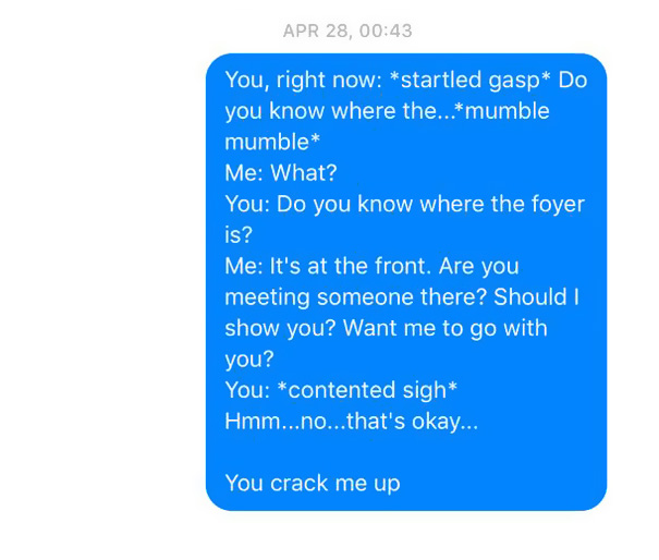 Husband Talks In His Sleep, Wife Texts It