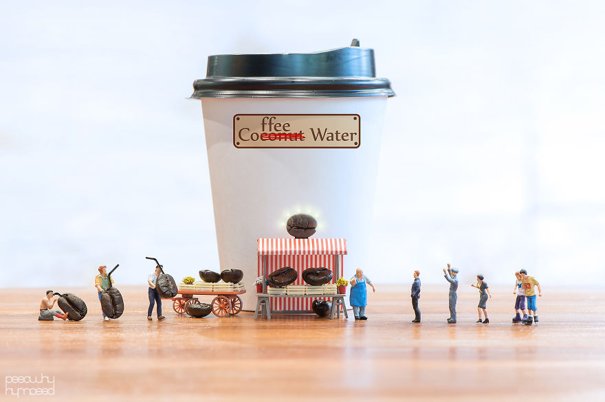 I Capture Miniature People Dealing With Everyday Life Objects (Part 2) I Capture Miniature People Dealing With Everyday Life Objects (Part 2)