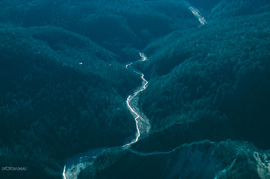 I Captured Amazing Nature Of Georgia From A Helicopter