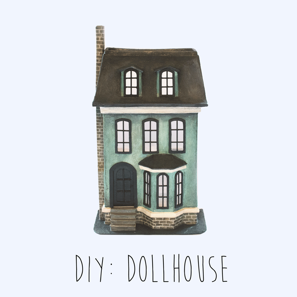 I Created A Victorian Dollhouse Out Of An Old Shipping Carton I Created A Victorian Dollhouse Out Of An Old Shipping Carton