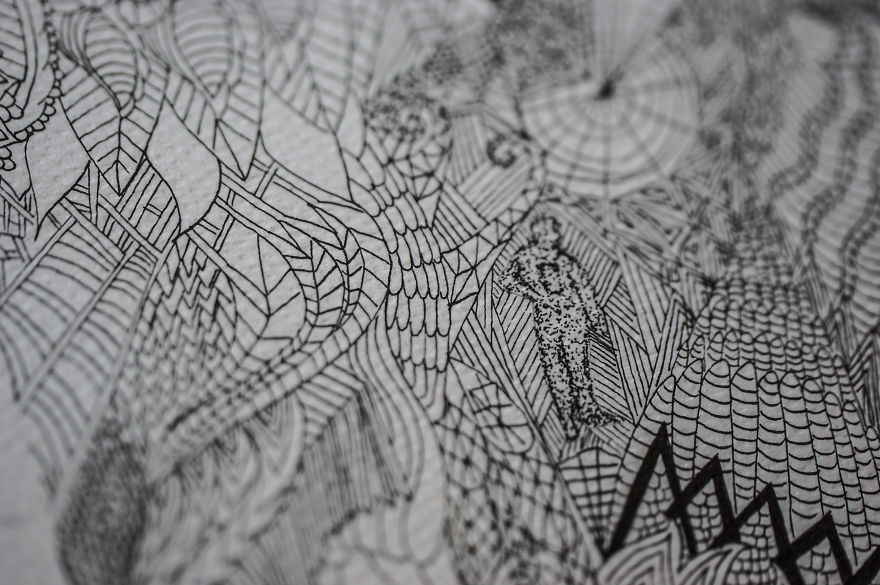 I Drew Star Wars Characters Using Zentangle And Dotworks Techniques