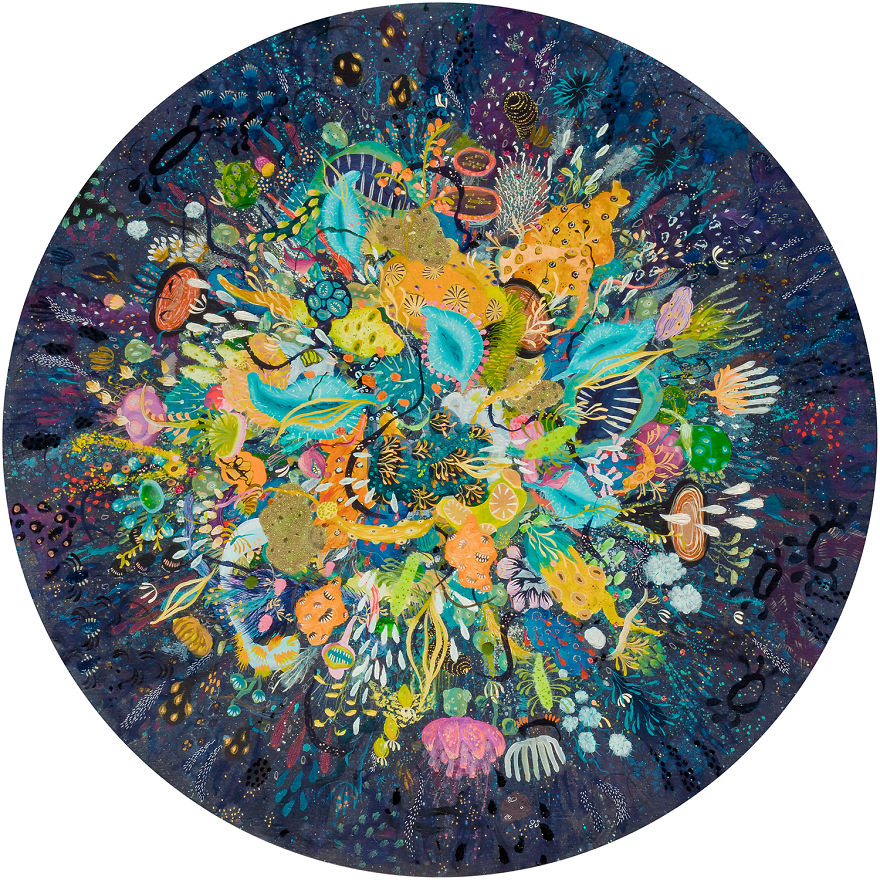 I Explore The World Of Flora In My Paintings