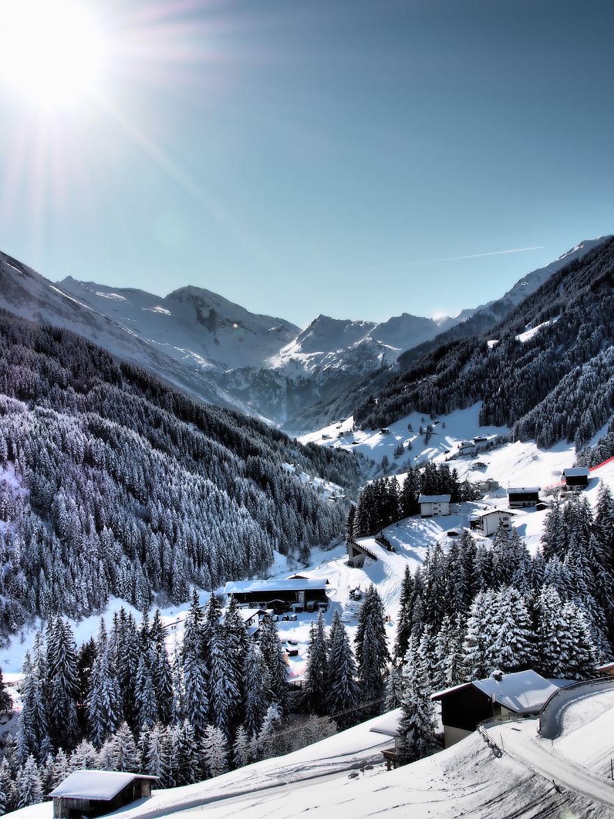 I Finally Took My Camera Out While Skiing The Alpes