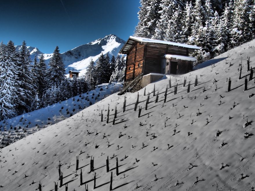 I Finally Took My Camera Out While Skiing The Alpes