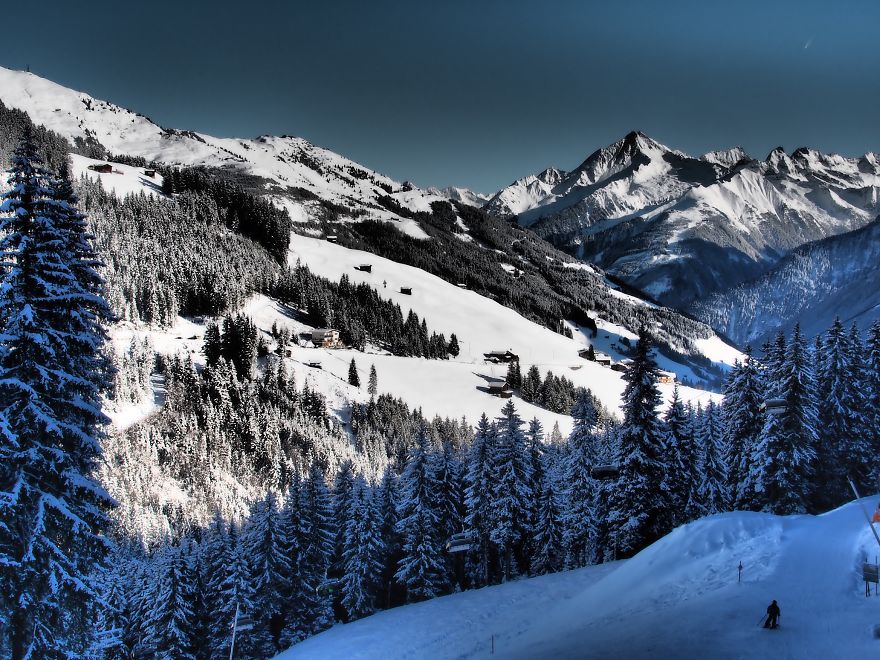 I Finally Took My Camera Out While Skiing The Alpes