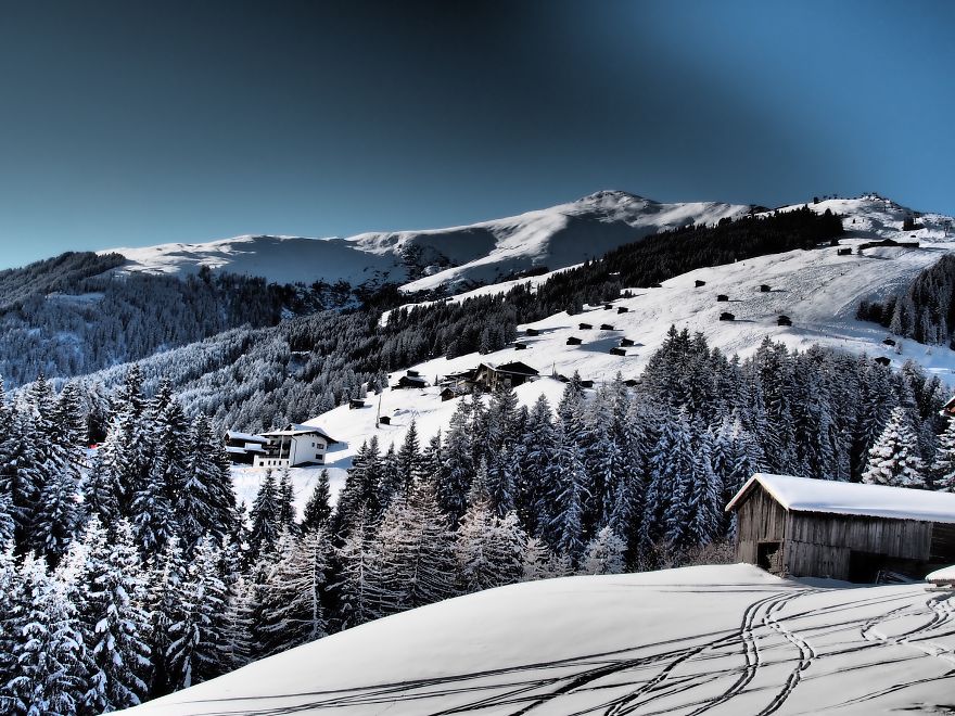 I Finally Took My Camera Out While Skiing The Alpes