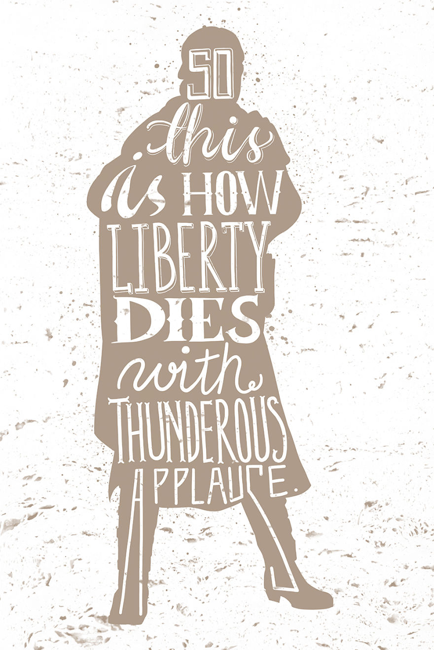 I Hand-Lettered Famous Star Wars Quotes I Hand-Lettered Famous Star Wars Quotes