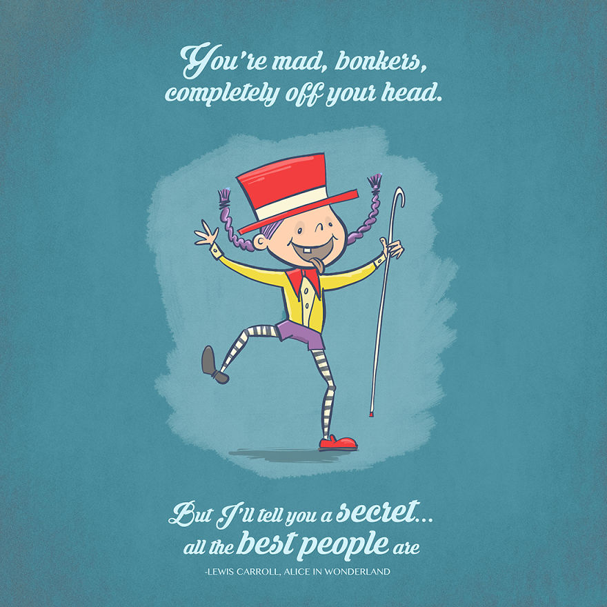 I Illustrated 10 Of My Favorite Quotes From Children's Books