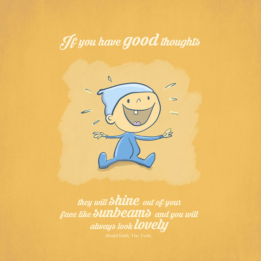 I Illustrated 10 Of My Favorite Quotes From Children's Books