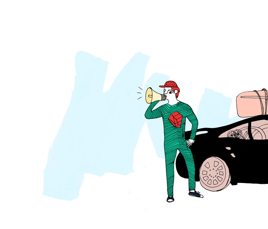 I Illustrated The Street Vendors From My Childhood I Illustrated The Street Vendors From My Childhood