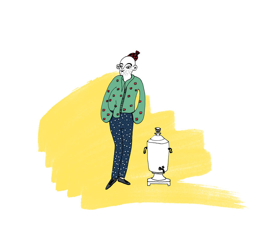 I Illustrated The Street Vendors From My Childhood I Illustrated The Street Vendors From My Childhood