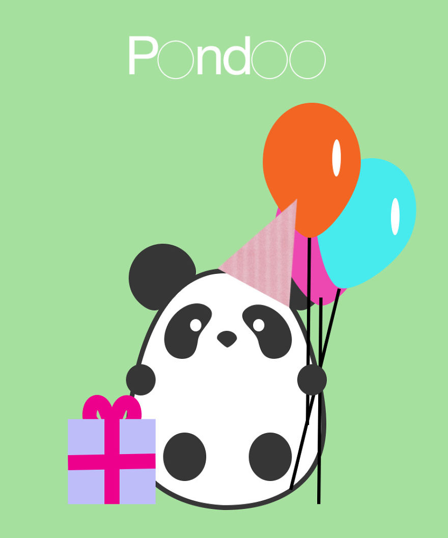 I Invented A Cute Panda Character - Pondoo I Invented A Cute Panda Character - Pondoo