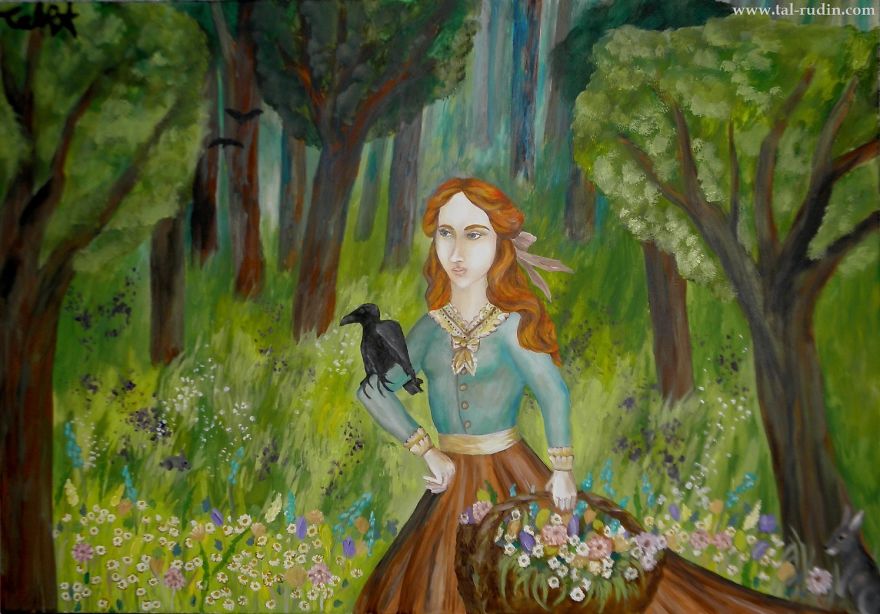 I Make Art Inspired By Fairytales, Nature And Dreams